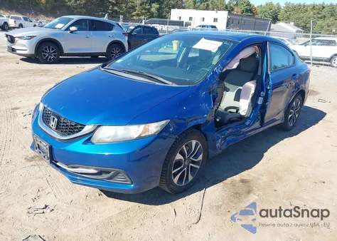 2014 Honda Civic Ex из США, поврежденный, VIN 19XFB2F86EE236356